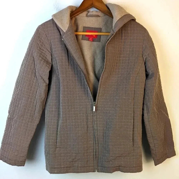 Esprit Quilted Hooded Jacket - Small - Picture 1 of 5
